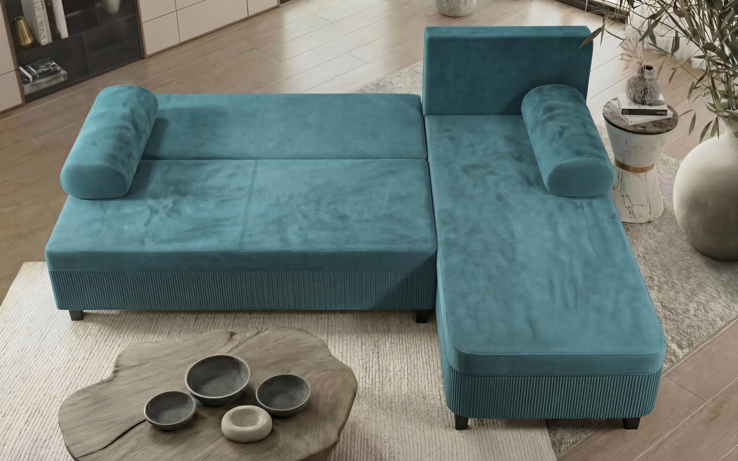 Coltar extensibil Delano, turcoaz  10